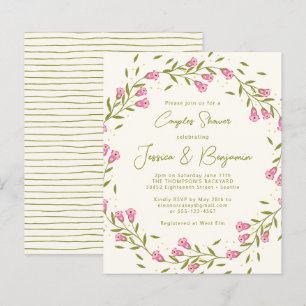 Chuva de Casamento Rosa Rústica Orçamento para Cas