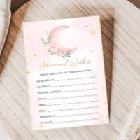 Chuva de Conselhos e Desejos de Lua Rosa e Estrela