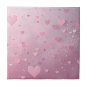 Chuva de Coração Rosa