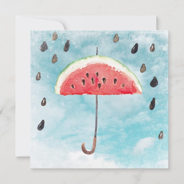 Chuva de Fruta fresca de melão no verão (Frente)