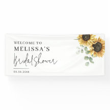 Chuva de Noiva Flor de Girassol Folhagem de Eucali