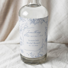 Chuva de Noiva Floral Azul