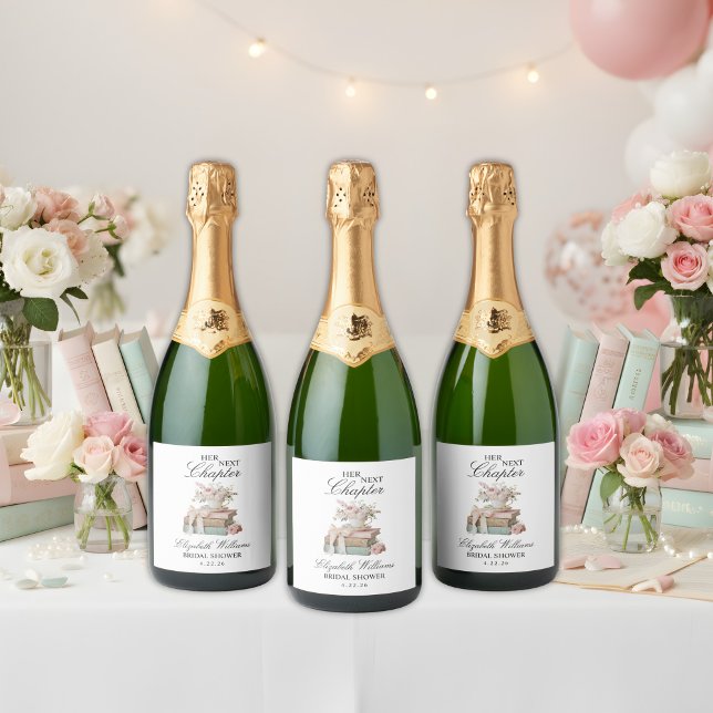 Chuva de Noiva Floral Elegante Seu Próximo Capítul (Criador carregado)