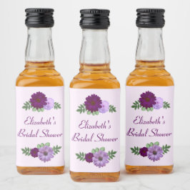 Chuva de Noiva Floral Peônia Roxa