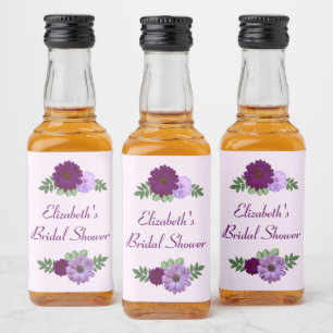 Chuva de Noiva Floral Peônia Roxa