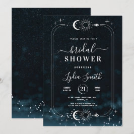 Chuva de Noiva Noite Estrelada Convite Celestial