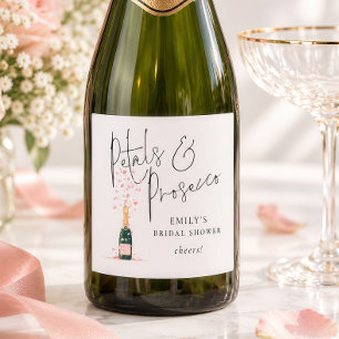 Chuva de Pétalas Modernas Prosecco Festa de Noivad