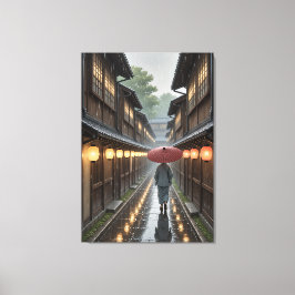 Chuva Lanterna de Kyoto - Impressão de Arte Inspir