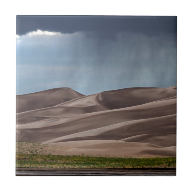 Chuva nas dunas de areia do Excelente (Frente)