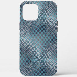 Ciano desenhado que parece um emaranhado de redes