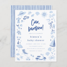 Ciao Bambino Italian Budget Boy Baby Shower