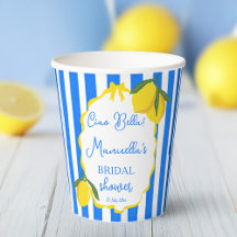 Ciao Bella limões personalizados para chá de noiva