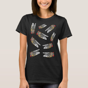 Cicada Brood X 2021 Camisa Engraçada Cicadas Para