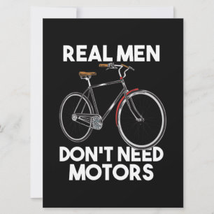 Ciclismo - Homens de verdade não precisam de motor