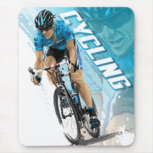 Ciclismo Mousepad (Frente)
