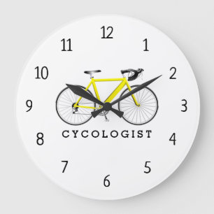Ciclo Amarelo de Cycologist - Relógio Grande
