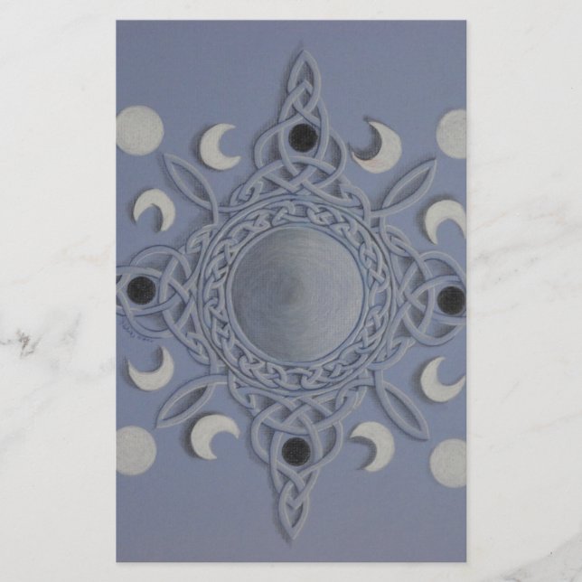 Ciclo da lua - nó celta (Frente)