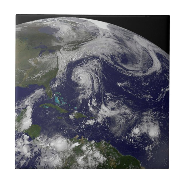 Ciclones Tropicais Katia, Lee, Maria E Nate. (Frente)