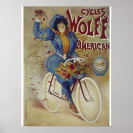 Ciclos Wolff American Bicycle Poster