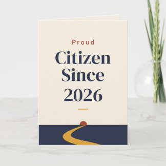 Cidadão Orgulhoso Desde Cartão de Cidadania Person
