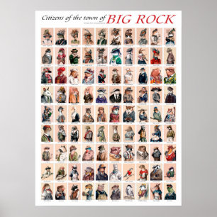 Cidadãos da cidade de Big Rock poster