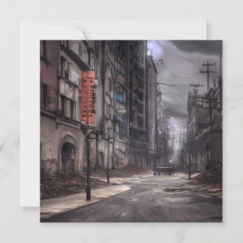 Cidade Abandonada | Mundo Distópico Pós-Apocalípti