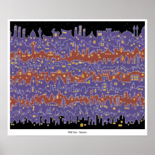 Cidade Antiga - Santa - Impressão