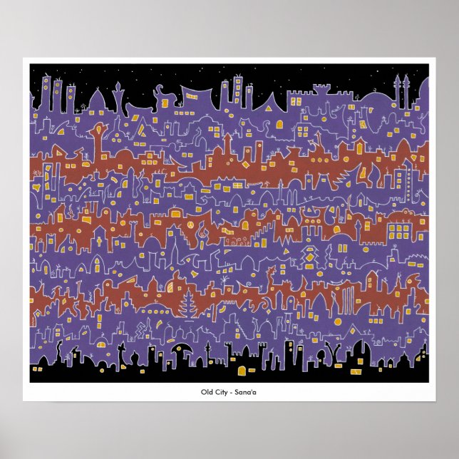 Cidade Antiga - Santa - Impressão (Frente)