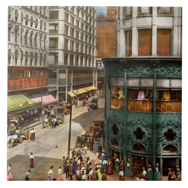 Cidade - Chicago IL - Agito e Confusão 1907 (Frente)