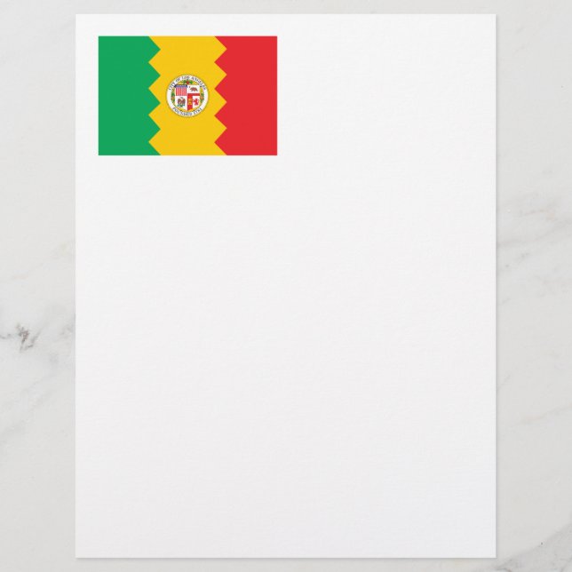 Cidade da bandeira de Los Angeles (Frente)