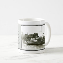 Cidade de Cleveland III caneca B&W