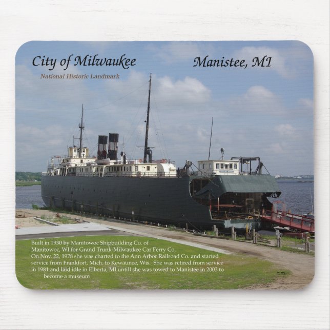 Cidade de Milwaukee mousepad (Frente)