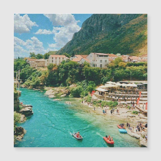 Cidade de Mostar - Bósnia e Herzegovina (Frente)