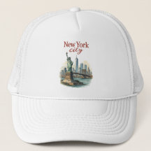 Cidade de Nova York – Boné do Estilo da Estátua e
