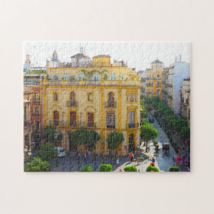 Cidade de Sevilha, espanha - quebra-cabeça