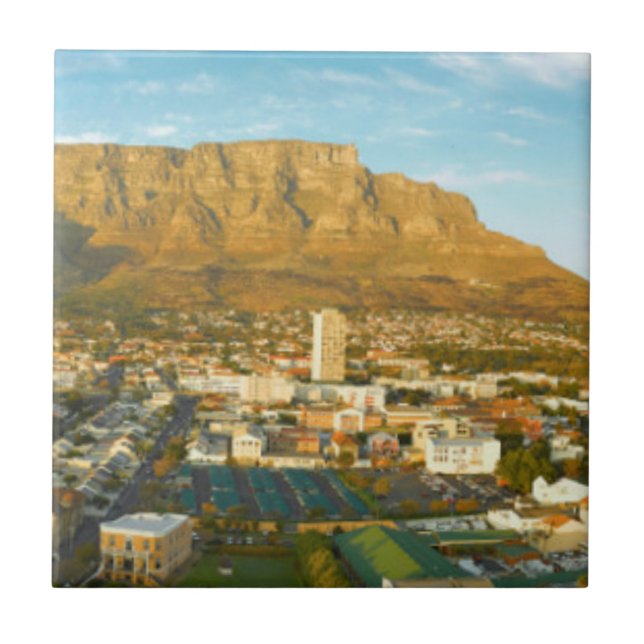 Cidade do Cabo: paisagem com Mesa Montanha (Frente)