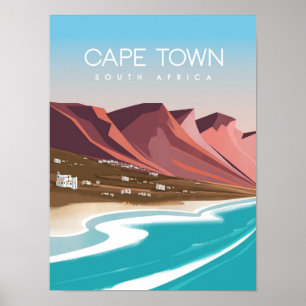 Cidade do Cabo poster da África do Sul