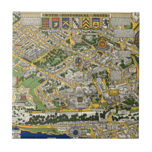 Cidade do mapa de Quebeque