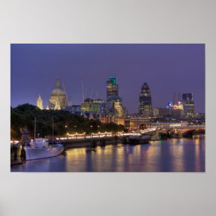 Cidade do poster de Londres