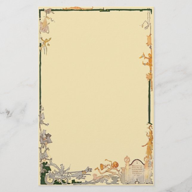 Cidade esmeralda de artigos de papelaria da onça (Frente)