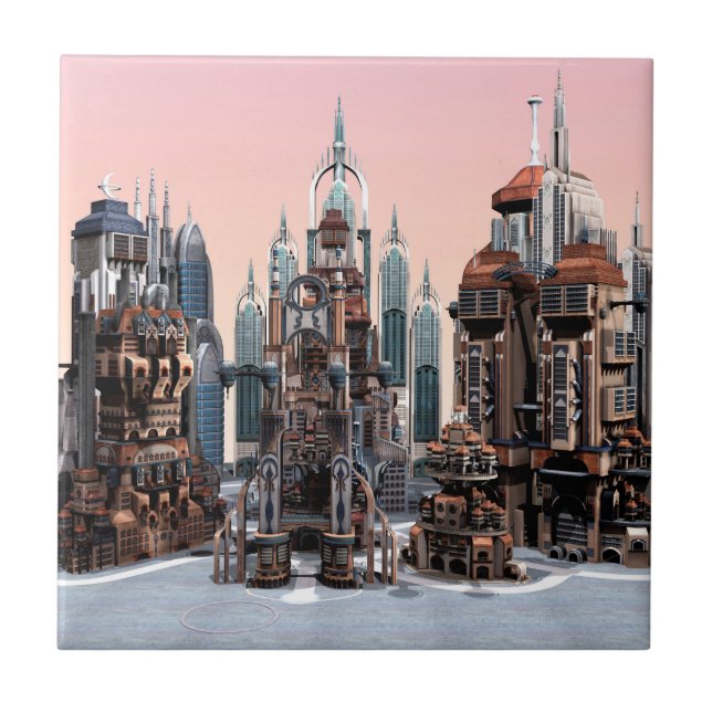 Cidade Futurística (Frente)