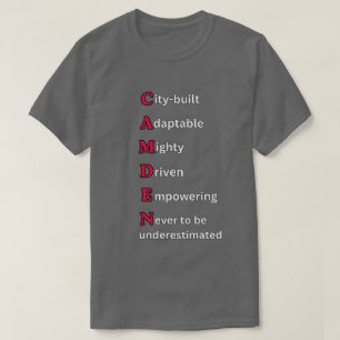 CIDADE INVENCÍVEL Camisa Crimsona Unisex Masculina
