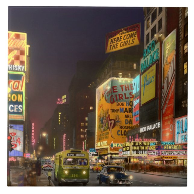 Cidade - Manhattan, NY - Aí vem as meninas 1953 (Frente)