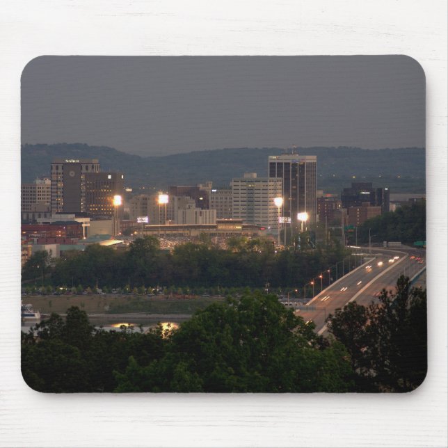 Cidade Mousepad de Chattanooga (Frente)