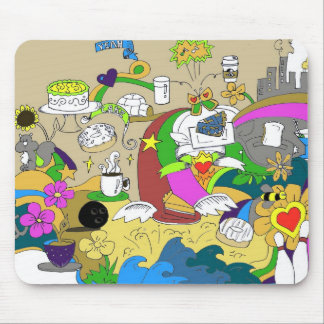 Cidade Mousepad do divertimento