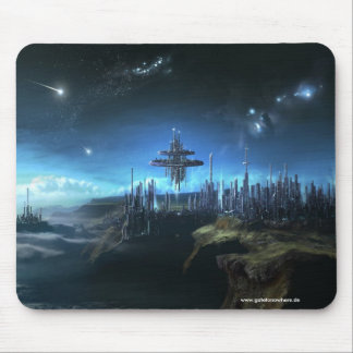 Cidade nas nuvens - Mousepad