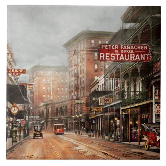 Cidade - Nova Orleans - Um olhar sobre a Rua Charl (Frente)