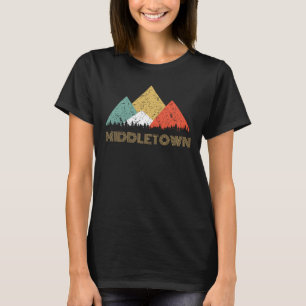 Cidade retro da camisa da montanha de Middletown