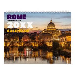 Cidade Vaticano de Roma Itália 2026 Calendário