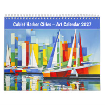 Cidades Portuárias Cubistas – Calendário de Arte